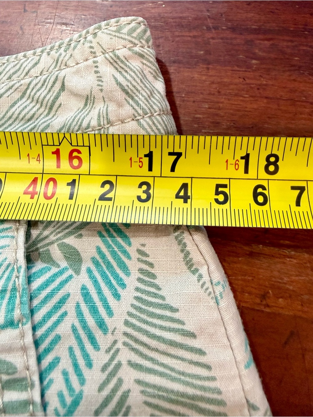 Women’s Eddie Bauer Tropical Floral A-Line Skirt - Size 12 - Cotton/Spandex - Picture 11 of 13